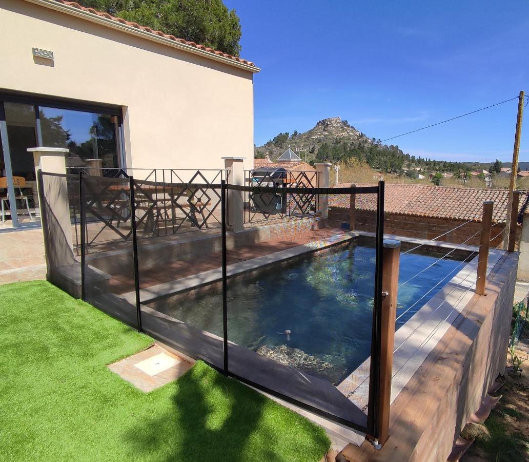 Villa Entiere Bellevue - Balneo - Piscine - Clim Montséret المظهر الخارجي الصورة