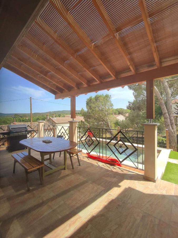 Villa Entiere Bellevue - Balneo - Piscine - Clim Montséret المظهر الخارجي الصورة